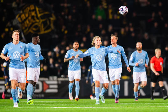 Malmö FFs Sebastian Nanasi jublar