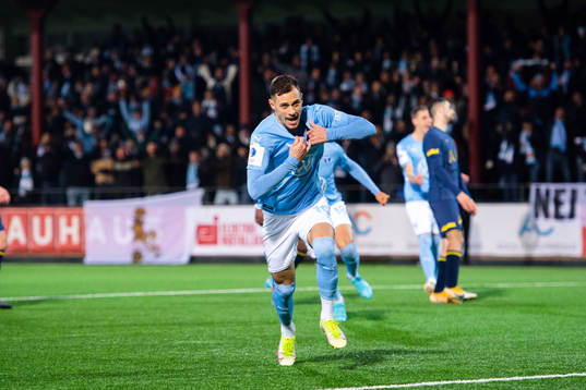Malmö FFs Veljko Birmancevic jublar