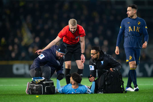 Malmö FFs Erdal Rakip har ont
