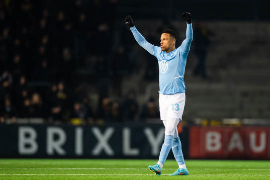 Malmö FFs Martin Olsson jublar