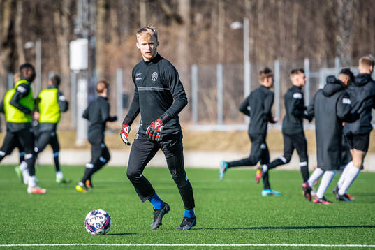 Landskronas målvakt Hampus Pauli