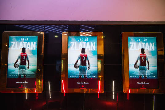 Galapremiär av filmen Jag är Zlatan