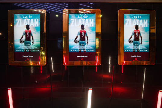 Galapremiär av filmen Jag är Zlatan