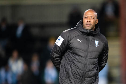 Malmö FFs assisterande tränare Jeffrey Aubynn