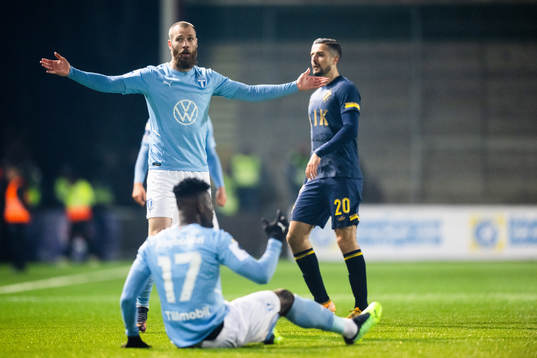 Malmö FFs Jo Inge Berget reagerar