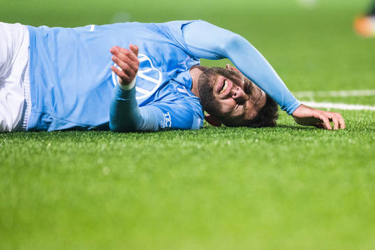 Malmö FFs Erdal Rakip har ont