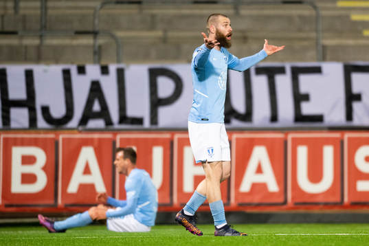 Malmö FFs Jo Inge Berget reagerar