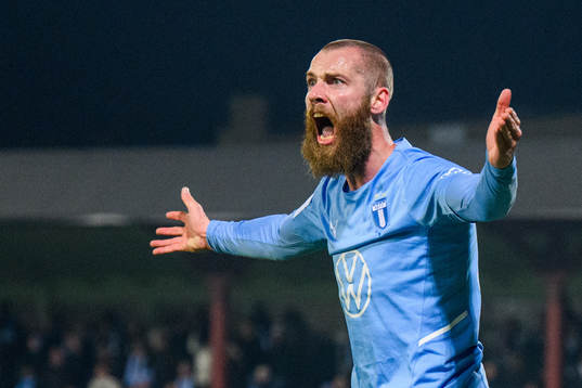 Malmö FFs Jo Inge Berget reagerar