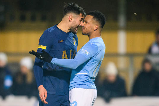 s Sotirios Papagiannopoulos och Malmö FFs Martin Olsson