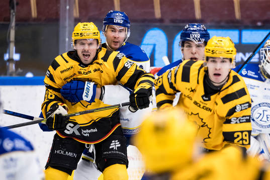 Skellefteås Jayce Hawrylukoch Leksands Mikael Ruohomaa