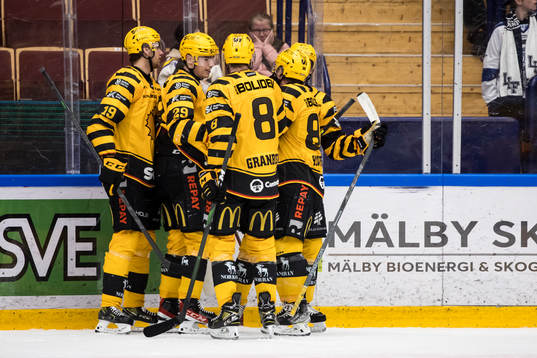 Skellefteås Albin Sundsvik jubel