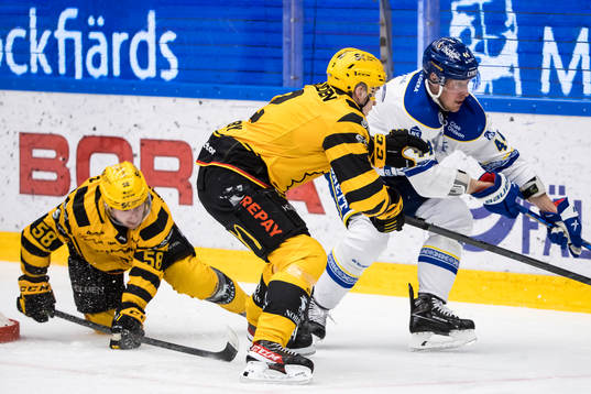Skellefteås Oskar Nilsson och Skellefteås Adam Wilsby och