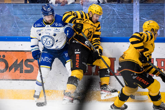 Leksands Oskar Lang och Skellefteås Michael Kapla