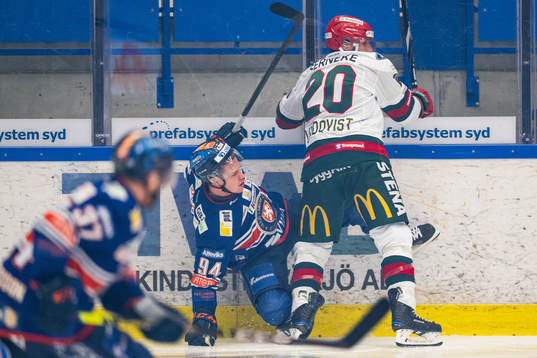 Växjös Joel Persson och Frölundas Joel Lundqvist