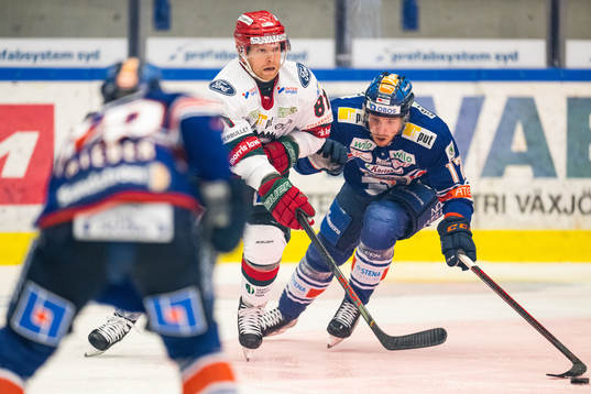 Frölundas Ryan Lasch och Växjös Emil Forslund