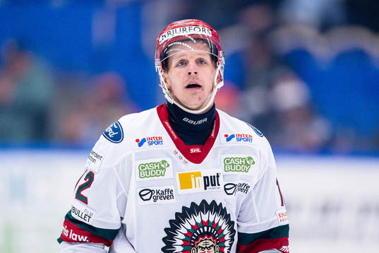 Frölundas Max Friberg deppar