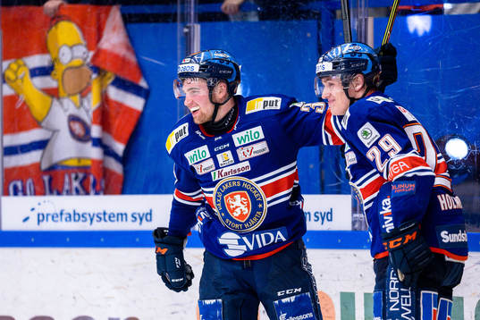 Växjös Glenn Gustafsson och Växjös Pontus Holmberg