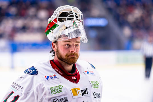 Frölundas målvakt Niklas Rubin