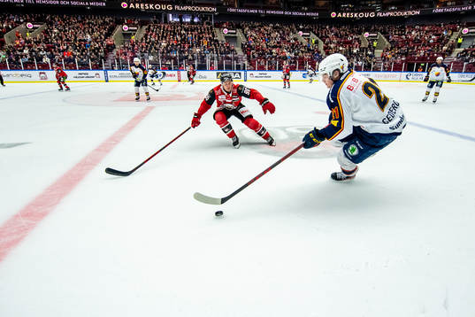 Malmö Redhawks Lance Bouma och Djurgårdens Filip