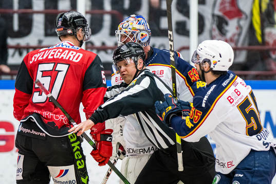 Malmö Redhawks Emil Sylvegård i bråk med Djurgårdens