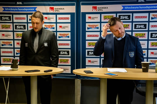 Malmö Redhawks tränare Tomas Kollar och Djurgårdens