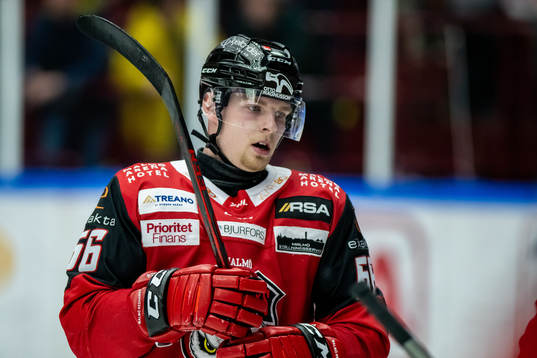 Malmö Redhawks Anton Olsson deppar