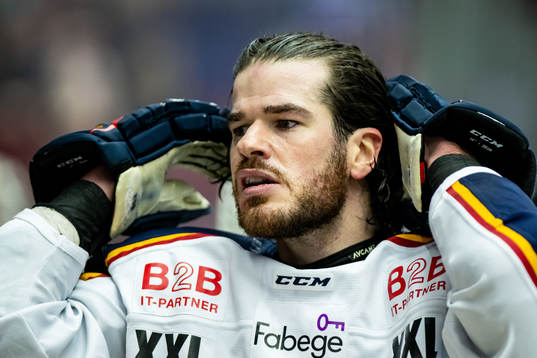 Djurgårdens Eric Gelinas deppar
