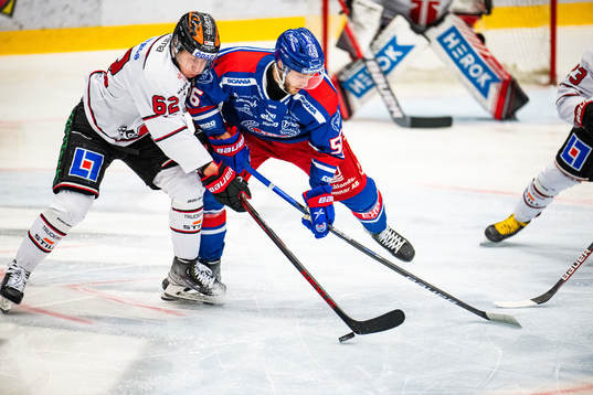 Örebros Robert Leino och Oskarshamns Robin Norell