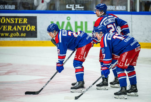 Oskarshamns John Dahlström, Brian Cooper och Jonas