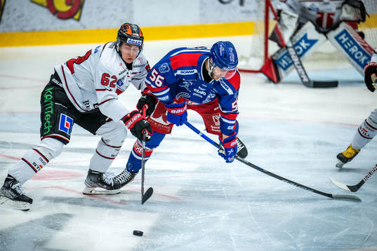 Örebros Robert Leino och Oskarshamns Robin Norell