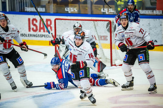Oskarshamns Robin Norell och Örebros Daniel Audette samt