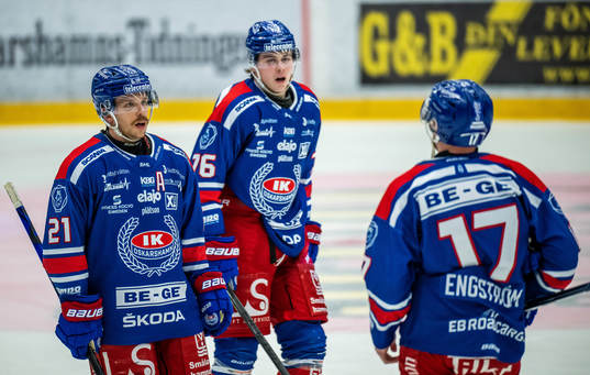 Oskarshamns Brian Cooper och Emil Martinsen Lilleberg deppar