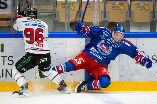Örebros Robin Kovacs och Oskarshamns Philip Samuelsson