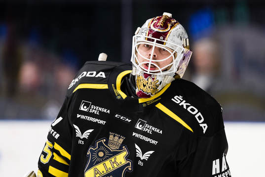 s målvakt Niklas Lundström