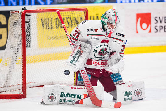 Modos målvakt Henrik Tikkanen