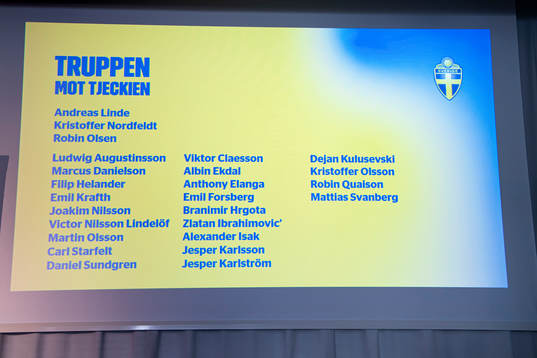 Head coach Janne Andersson of the Swedish national football