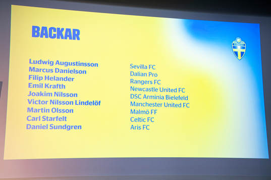 Head coach Janne Andersson of the Swedish national football