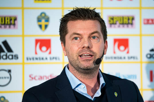 Head coach Jens Gustafsson of the Swedish U21 national