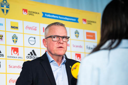 Head coach Janne Andersson of the Swedish national football