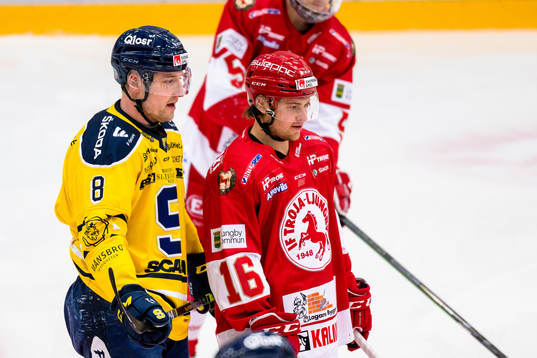 Södertäljes Alexander Anderberg och Troja/Ljungbys Dennis