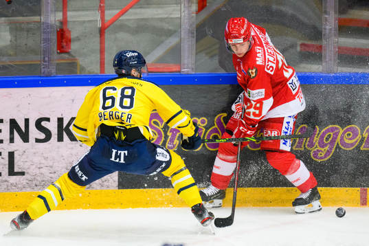 Södertäljes Joseph Berger och Troja/Ljungbys Victor