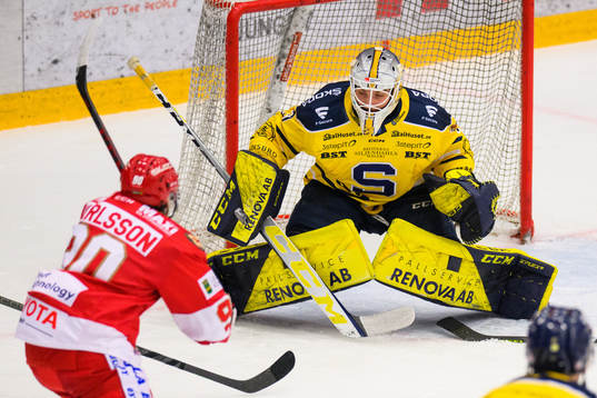 Södertäljes målvakt Nikita Tolopilo