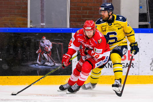 Troja/Ljungbys Victor Romfors och Södertäljes Erik Ullman