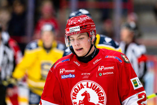 Troja/Ljungbys Victor Stjernborg  deppar