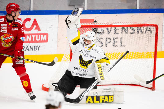 Västerås målvakt Ian Blomquist