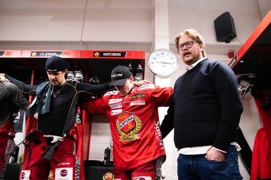 Almtunas tränare Jimmy Anderström