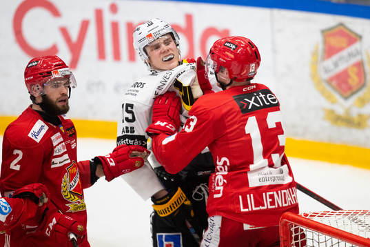 Västerås Filip Wiberg och Almtunas Tobias Liljendahl