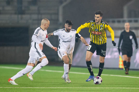 Utsiktens Jesper Brandt och Allan Mohideen mot Häckens