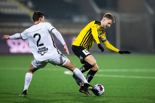 Utsiktens Wilhelm Nilsson och Häckens Samuel Gustafson