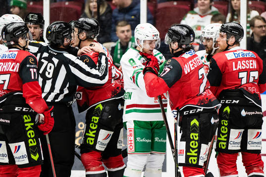 Rögles Samuel Johannesson och Malmö Redhawks Ponthus